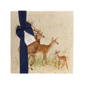 The Doting Deer Large Platter 